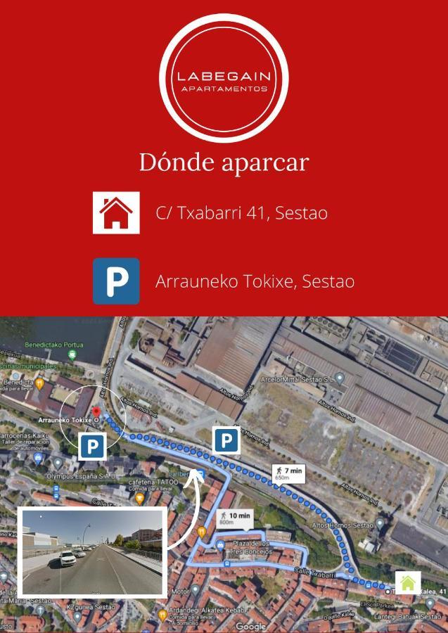 Apartamento Labegain 6 Sestao Buitenkant foto